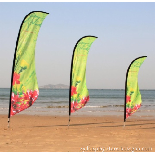 2017 hot selling flying banner